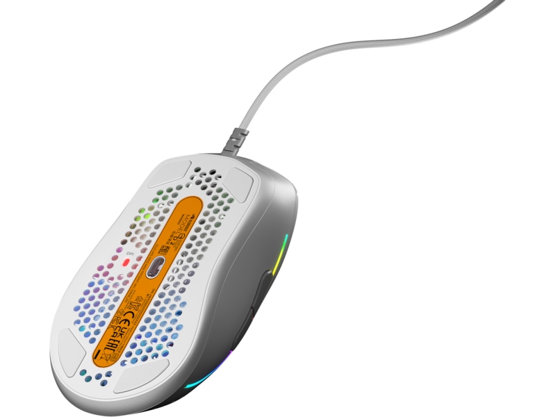 Glorious Model D 2 Gamingmus (hvidt) Gamingmus