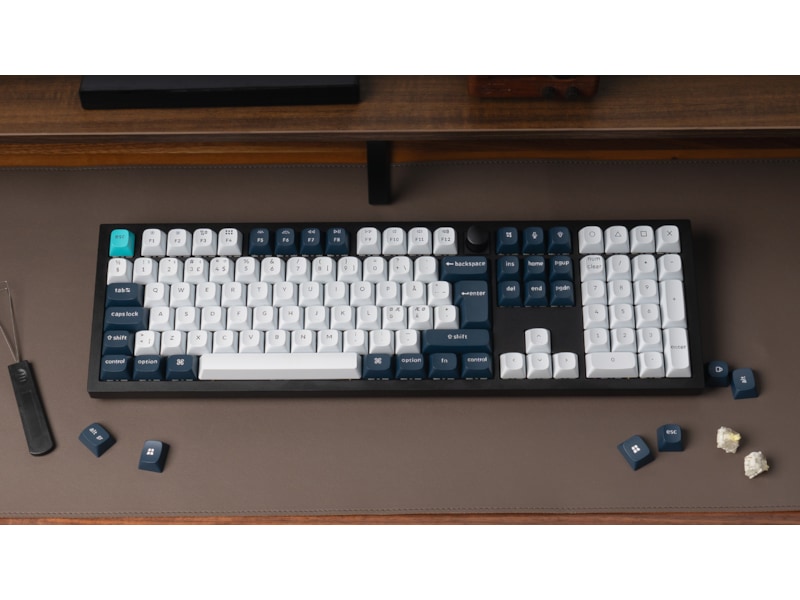 Keychron Q6 MAX 100% Trådløst Tastatur Brown switche Gamingkeyboard