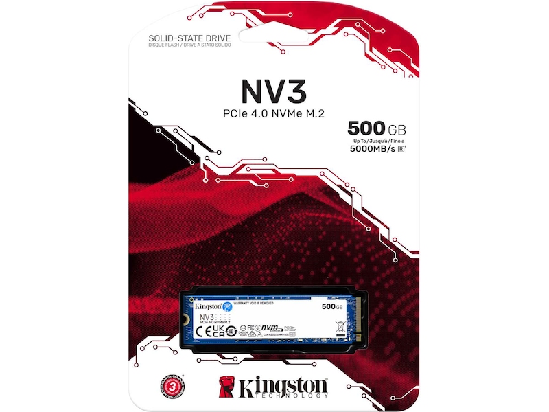 Kingston NV3 SSD 500gb SSD M.2
