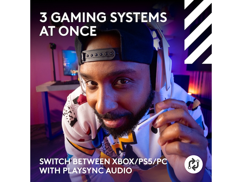 Logitech Astro A50 Lightspeed Trådløst Gamingheadset (hvid) Gamingheadset