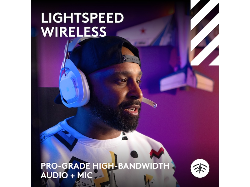 Logitech Astro A50 Lightspeed Trådløst Gamingheadset (hvid) Gamingheadset