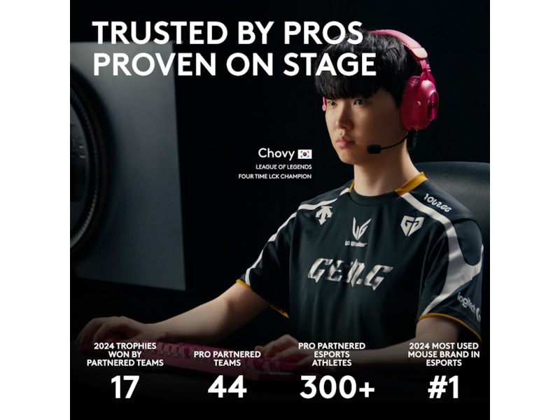 Logitech G Pro X Superlight 2 DEX trådløs gamingmus (hvid) Gamingmus