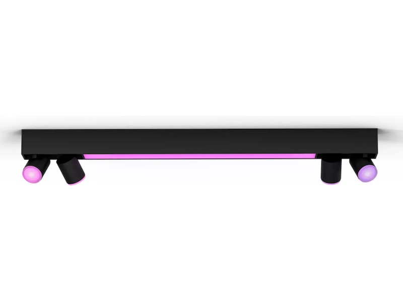 Philips Hue Centris loftslampe med 4 spots (sort) Loftlampe