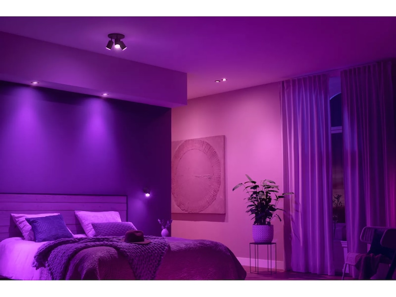 Philips Hue Centura indbygningsspot R (sort) Loftlampe