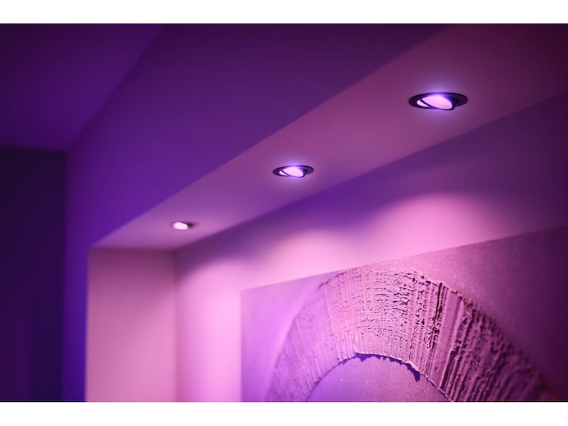 Philips Hue Centura indbygningsspot R (sort) Loftlampe