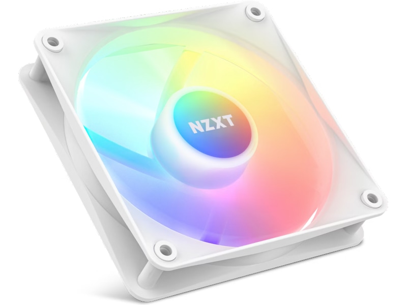 NZXT F120 RGB Core Ventilator (hvidt) Blæsere