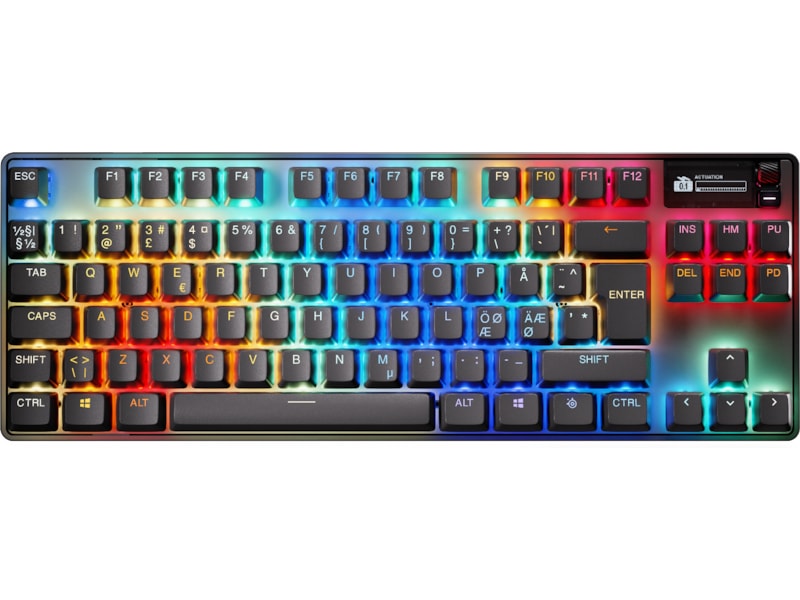 SteelSeries Apex Pro TKL Gen 3 Trådløst Gaming Tastatur Gamingkeyboard