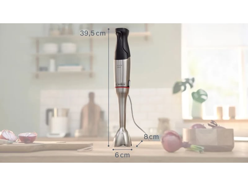 Bosch MSM6M81X1 Stavblender (rustfrit stål) Håndmixere & elpiskere