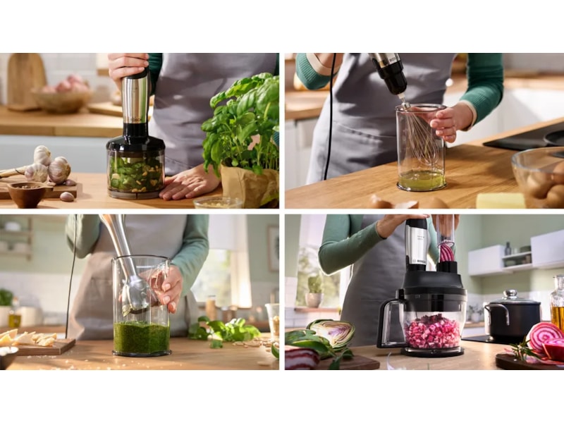 Bosch MSM6M81X1 Stavblender (rustfrit stål) Håndmixere & elpiskere