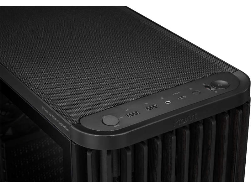 Asus Proart PA401 Wood TG PWM Mid Tower (sort) Midi Tower