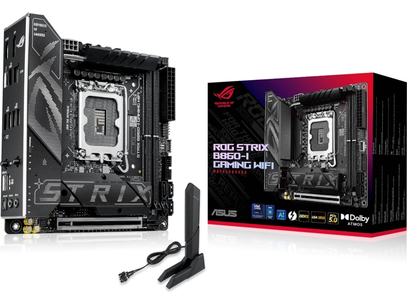 ASUS ROG STRIX B860-I GAMING WIFI Bundkort Intel Socket