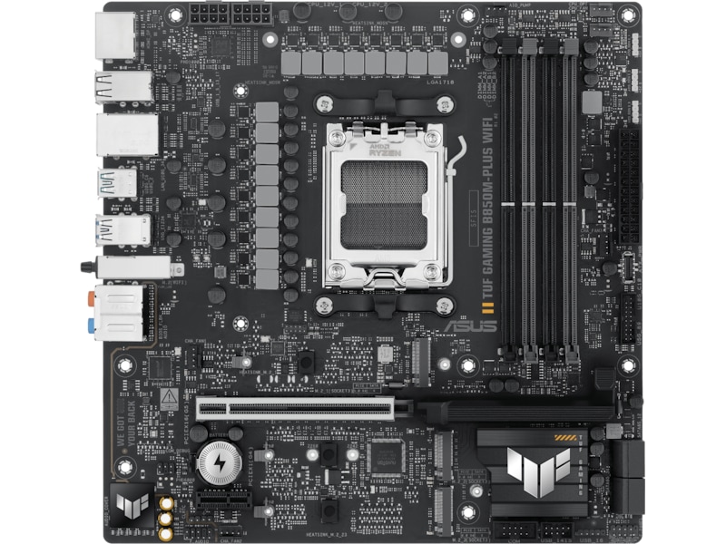 ASUS TUF GAMING B850M-PLUS WIFI Bundkort AMD Socket