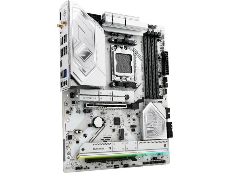 ASRock B850 Steel Legend WiFi Bundkort AMD Socket