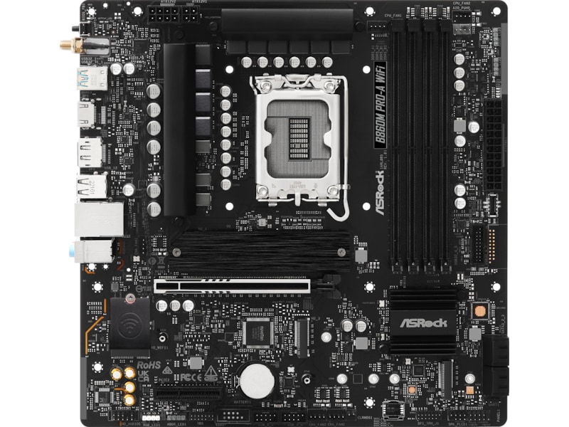 ASRock B860M Pro-A WiFi Bundkort Intel Socket