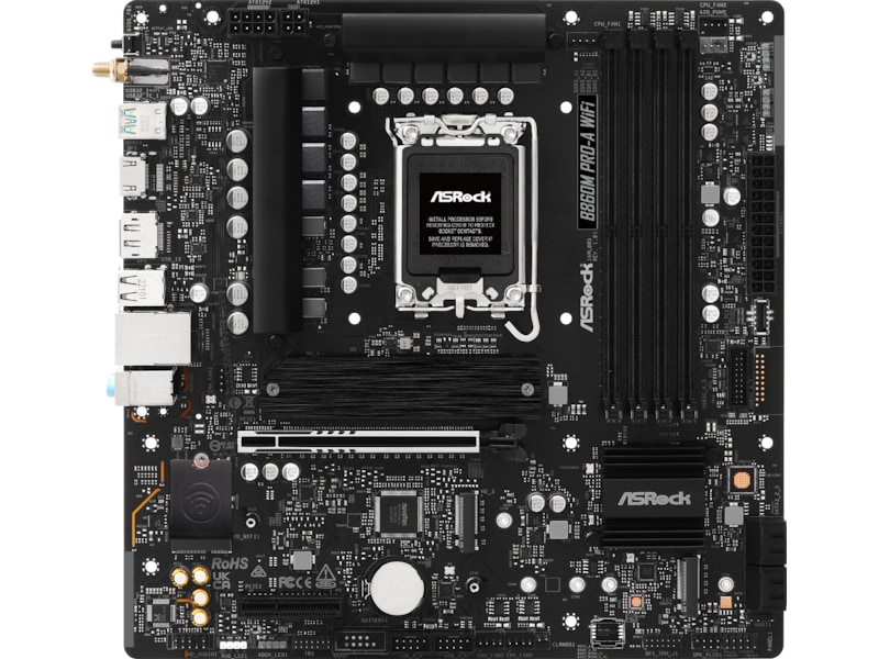 ASRock B860M Pro-A WiFi Bundkort Intel Socket