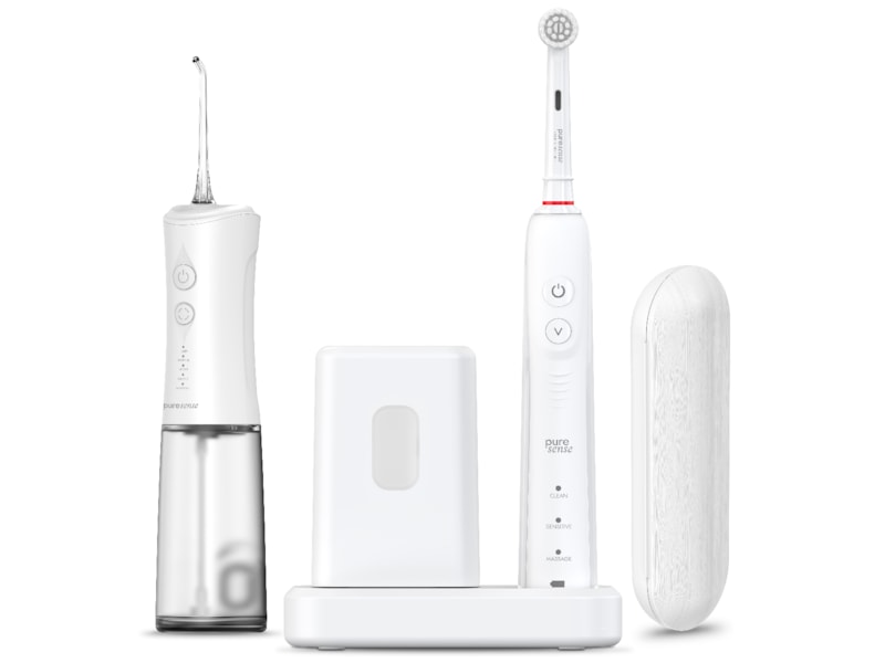 Puresense Dental C Oscillating Brilliant Bundle (hvid) Elektriske tandbørster