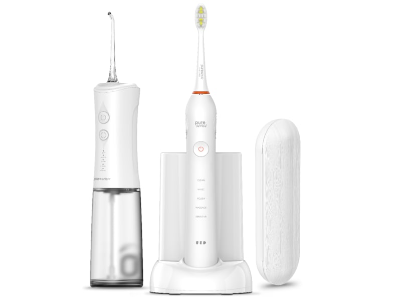 Puresense Dental C Sonic Brilliant Bundle (hvid) Elektriske tandbørster