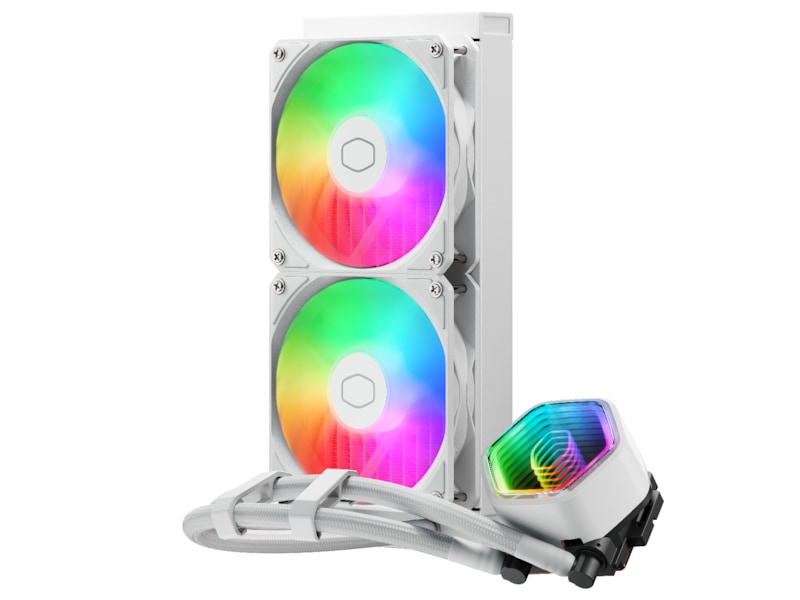 Cooler Master MasterLiquid 240 Core II ARGB Køler (hvidt) CPU - Vandkøling