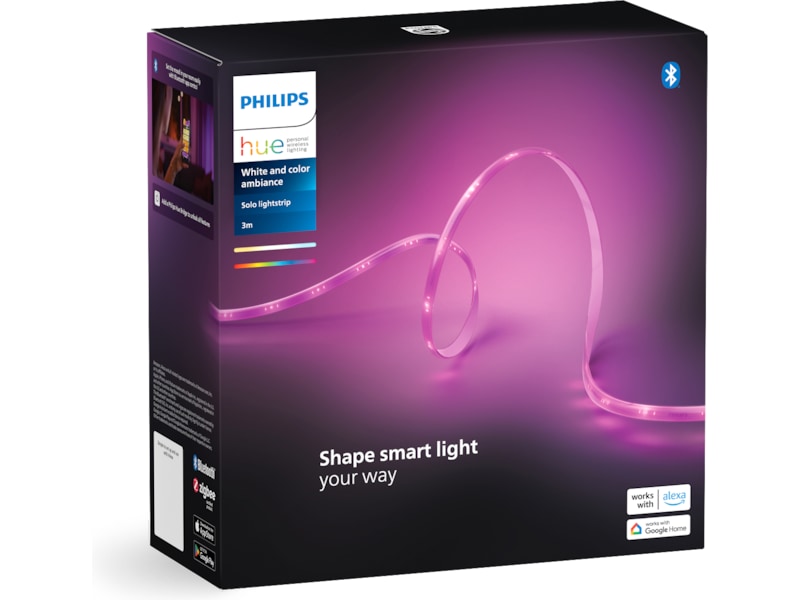 Philips Hue Solo lysstripe RGB 3m Led strips & underholdning