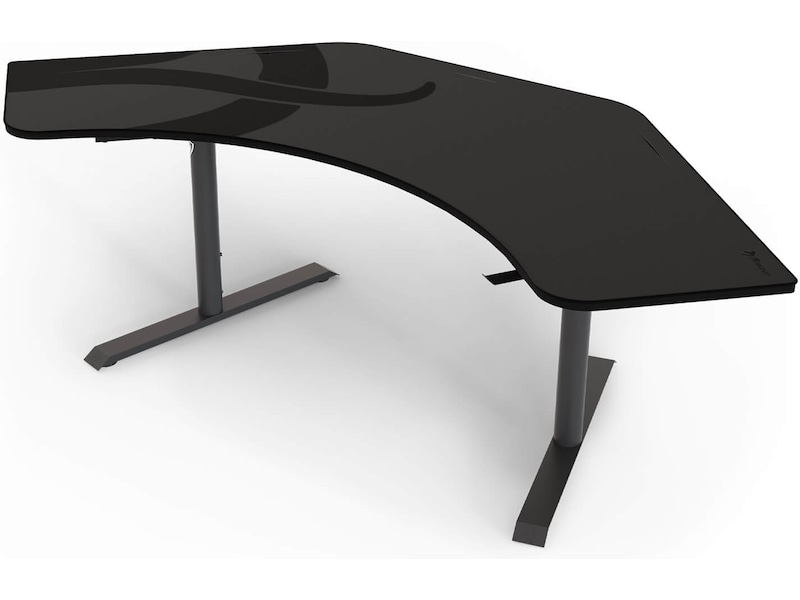 Arozzi Arena Angelo Gaming Desk (gun metal) Gamingdesk