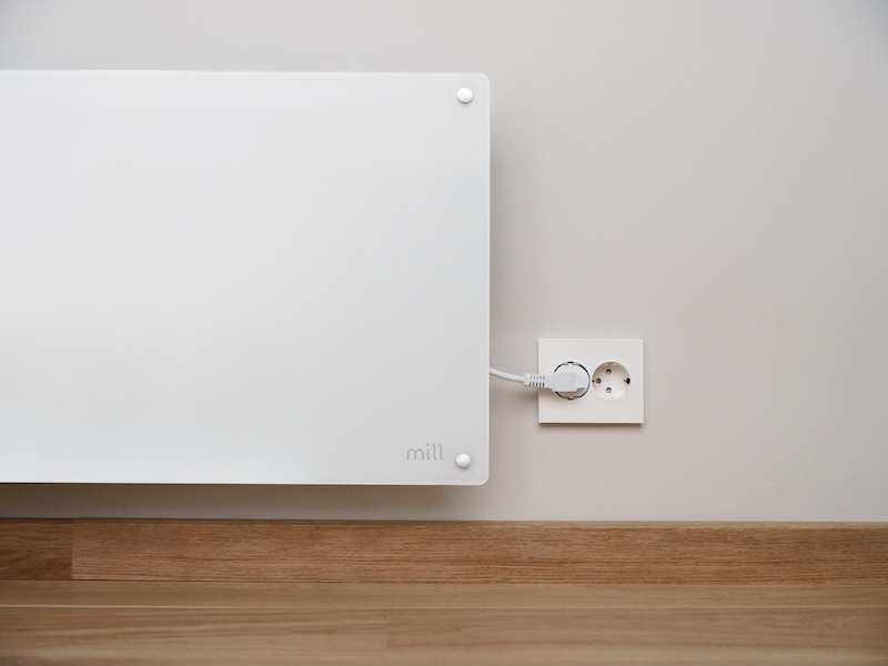 Mill Glass Smart WiFi Gen 4 panelvarmer 700W (hvid) Varmepaneler