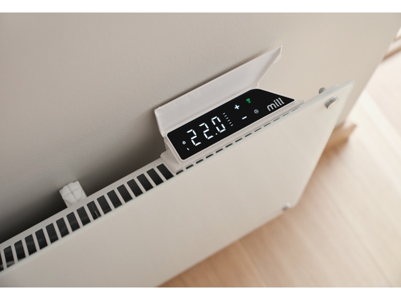Mill Glass Smart WiFi Gen 4 panelvarmer 700W (hvid) Varmepaneler