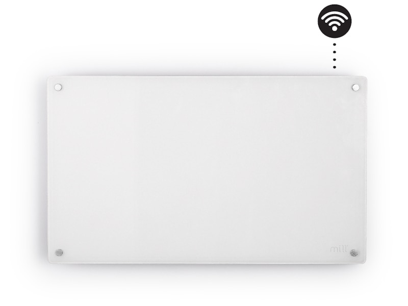 Mill Glass Smart WiFi Gen 4 panelvarmer 700W (hvid) Varmepaneler