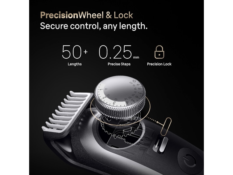 Braun Series 9 skægtrimmer (krom) Barbermaskine