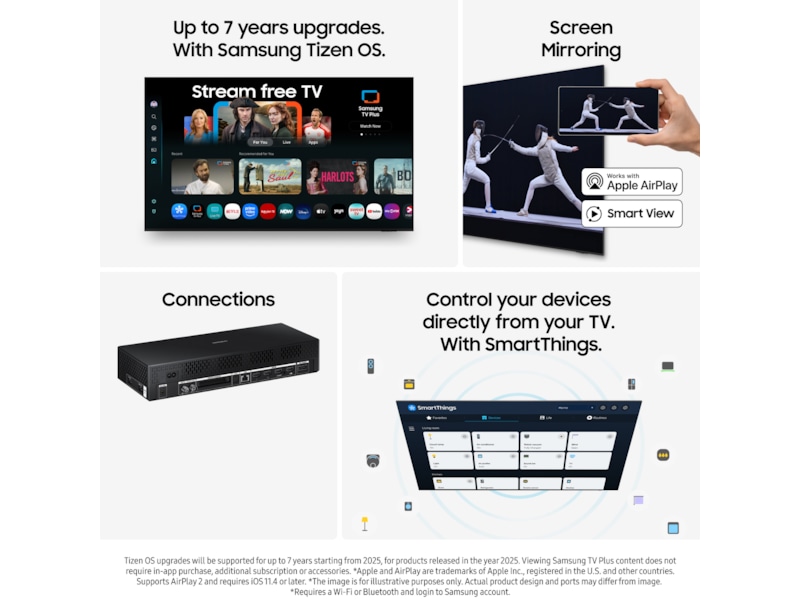 Samsung 55" The Frame LS03FA QLED 4K Smart TV (2025) 50 - 59 tommer TV