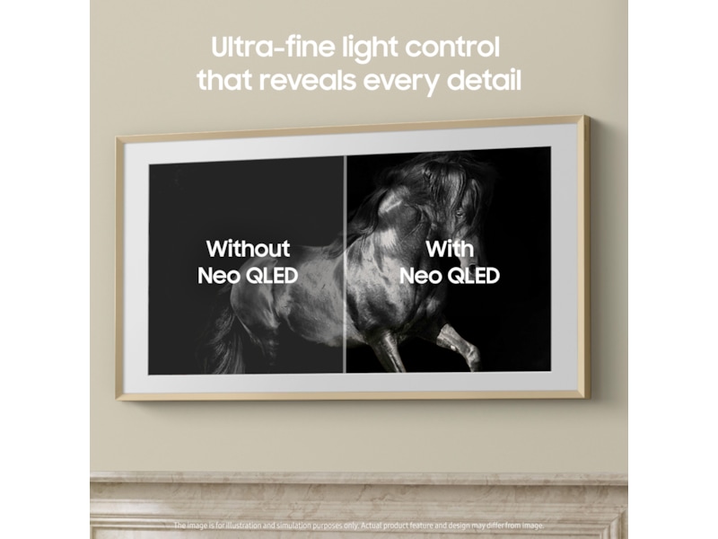 Samsung 75" The Frame Pro LS03FW Neo QLED 4K Smart TV (2025) 70 - 79 tommer TV