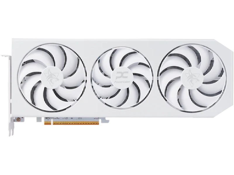 PowerColor Hellhound Spectral AMD Radeon RX 9070 XT (hvidt) Grafikkort