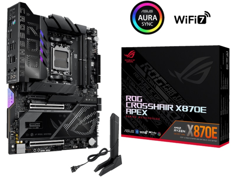 ASUS ROG CROSSHAIR X870E APEX Bundkort AMD Socket