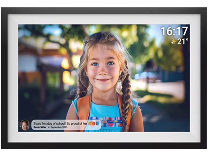 Denver PFF-1516 15,6" digital fotoramme (sort/hvid) TV-rammer & tilbehør