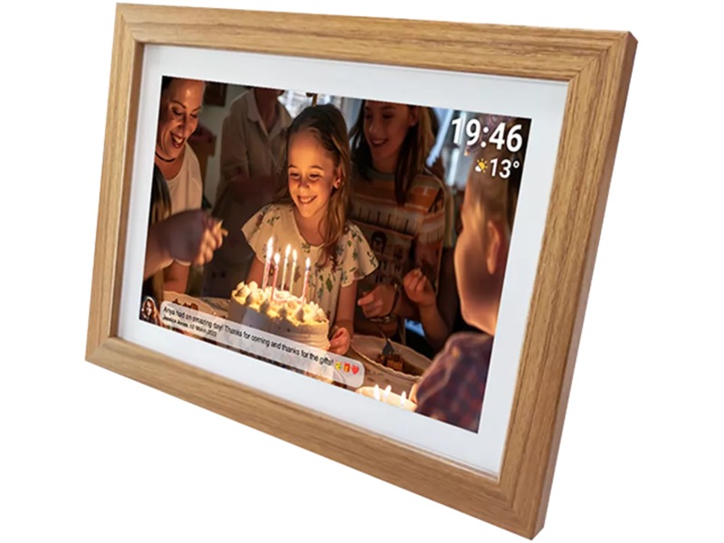 Denver PFF-1543LW 15,6" digital fotoramme (lys eg) TV-rammer & tilbehør