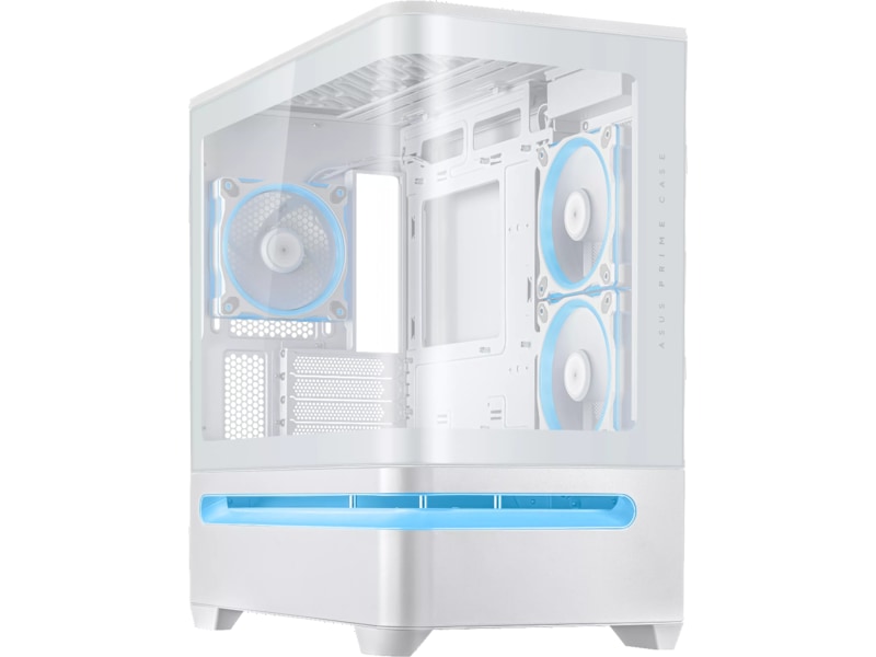 Asus PRIME AP202 TG ARGB mATX Tower (hvidt) Mini/Micro/Nano tower
