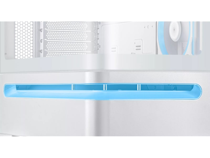 Asus PRIME AP202 TG ARGB mATX Tower (hvidt) Mini/Micro/Nano tower