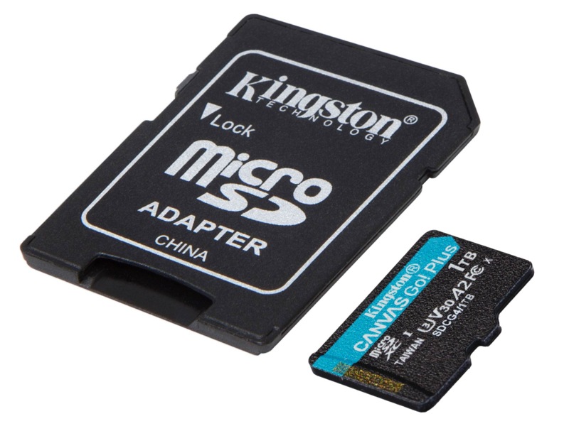 Kingston Canvas Go! Plus microSD 1TB Flash-hukommelse