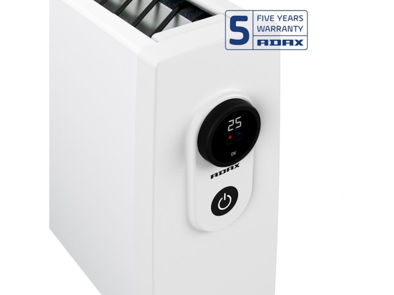 Adax Vilje VG1120WTB WiFi gulvovn 2000W 2025 (sort) Radiatorer