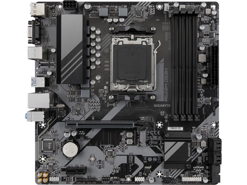 Gigabyte A620M DS3H Bundkort AMD Socket