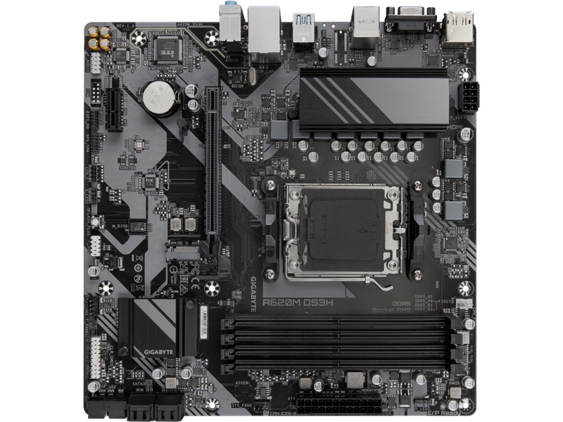 Gigabyte A620M DS3H Bundkort AMD Socket