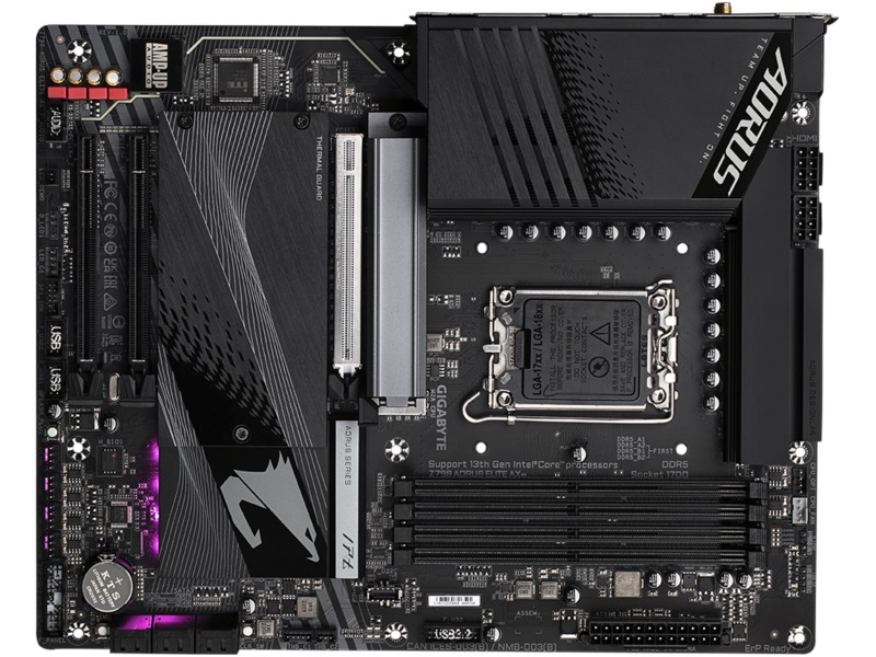 Gigabyte Z790 AORUS ELITE AX Bundkort Intel Socket