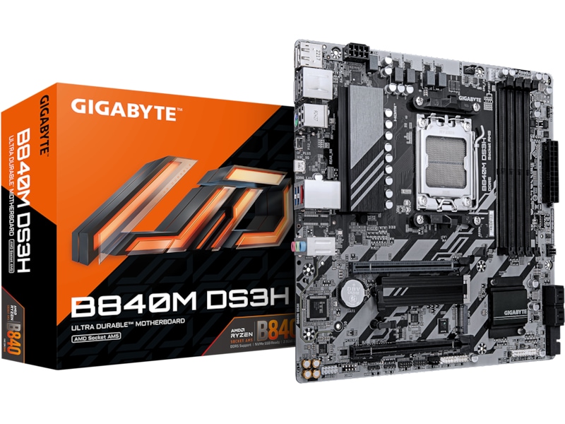 Gigabyte B840M DS3H Bundkort AMD Socket