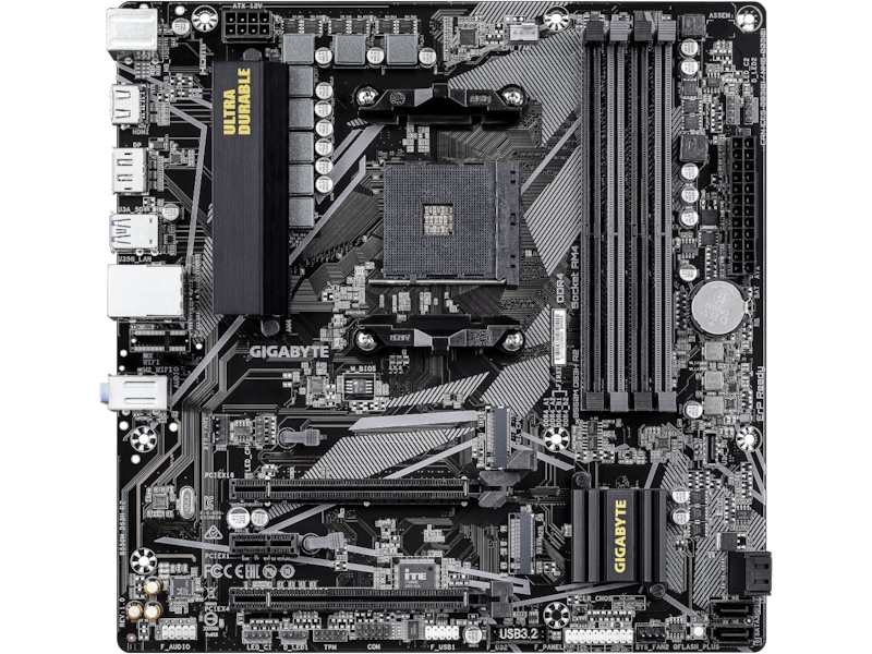 Gigabyte B550M DS3H R2 Bundkort AMD Socket