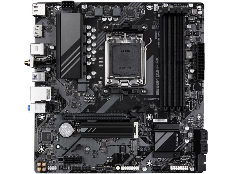 Gigabyte B650M D3HP AX Bundkort AMD Socket