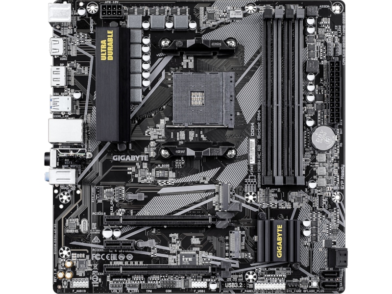 Gigabyte B550M DS3H AC R2 Bundkort AMD Socket