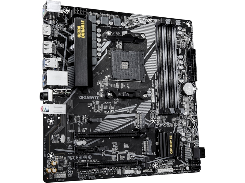 Gigabyte B550M DS3H AC R2 Bundkort AMD Socket