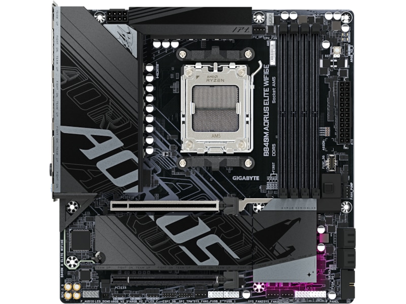 Gigabyte B840M AORUS ELITE WIFI6E Bundkort AMD Socket