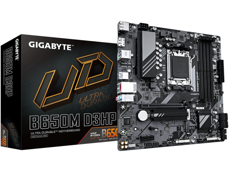 Gigabyte B650M D3HP Bundkort AMD Socket