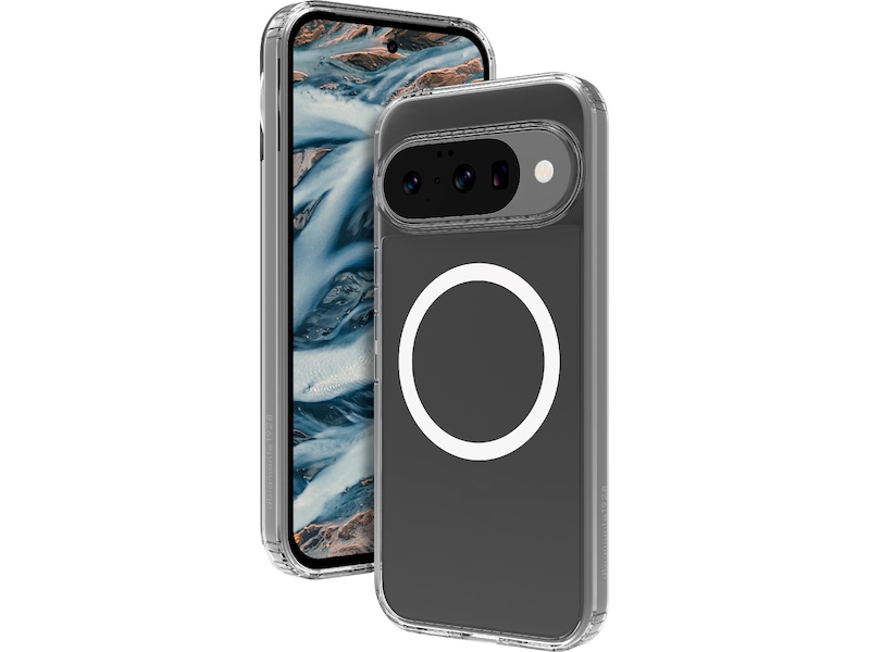 dbramante1928 Google Pixel 10 / 10 Pro Iceland Pro Qi2 cover (gennemsigtig) Mobilcover