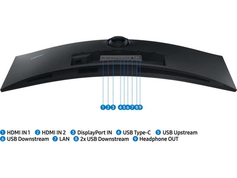 Samsung 49" ViewFinity S9 curved skærm S49F950UA Skærme